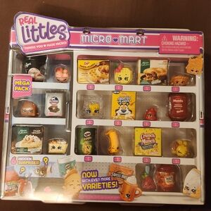 Real Littles Micro Mart Mega Pack Kids Toy Playset - Pink
